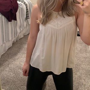 American Eagle Cream Tank top